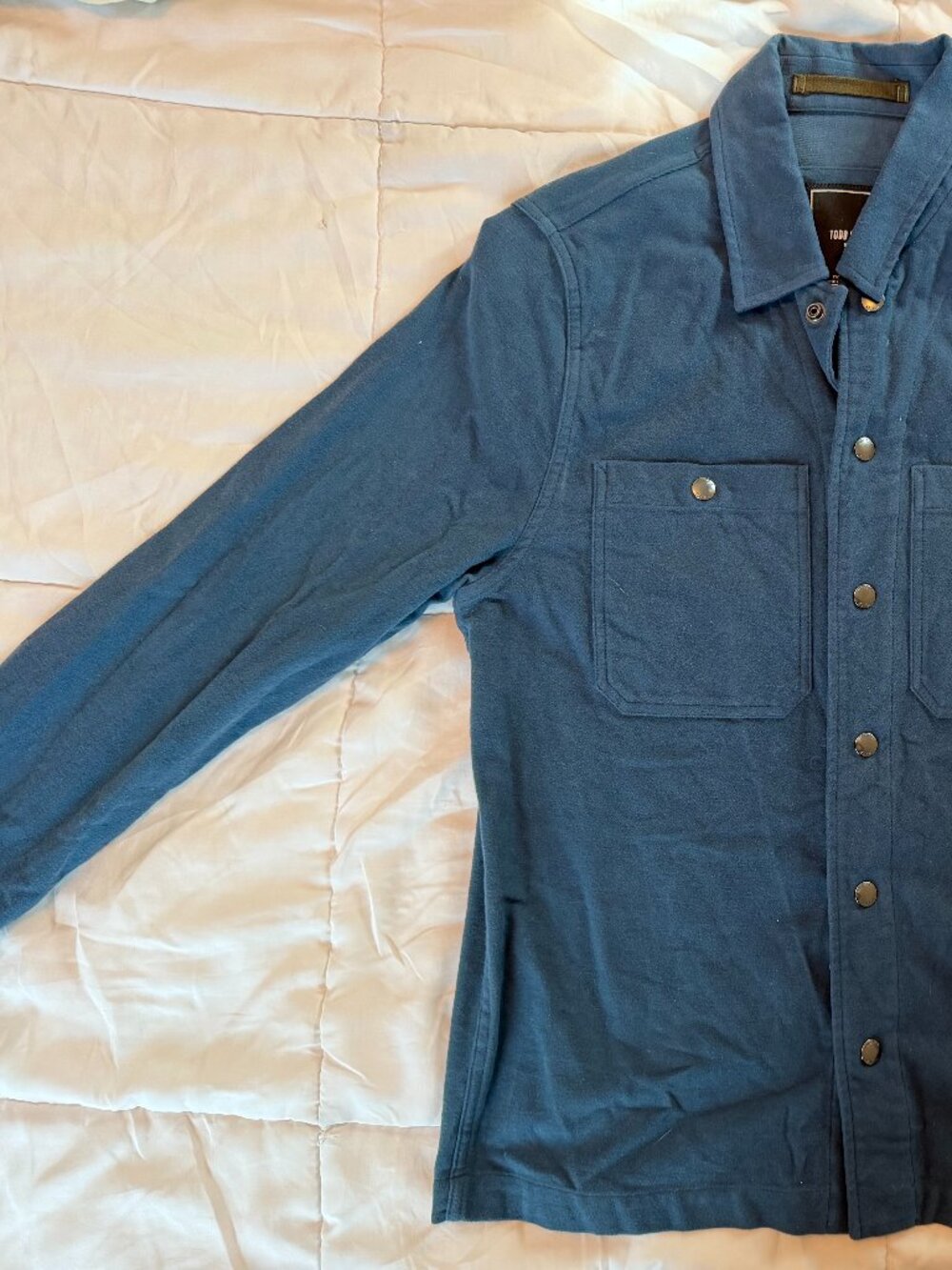 Todd Snyder Italian Moleskin Work Shirt - S